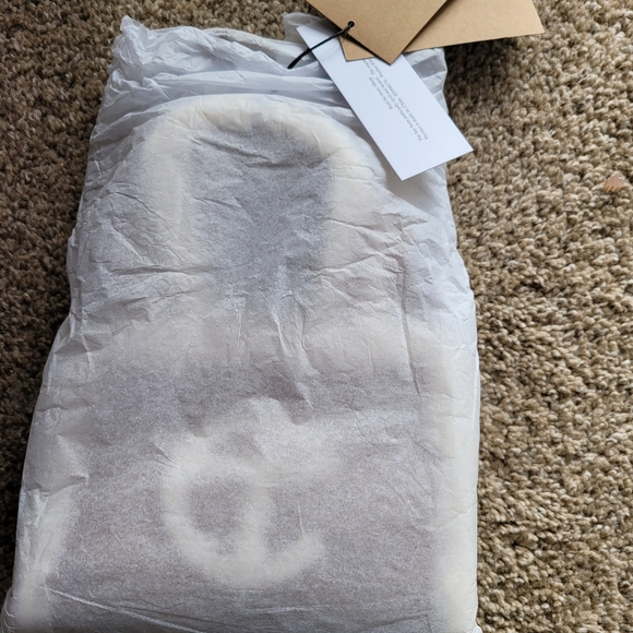 TELFAR X UGG Small Genuine Shearling Shopper (Chestnut) - Picture 4 of 5